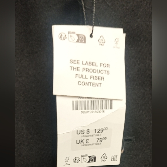 Zara Women's Wool Trench Coat - Picture 6 of 6